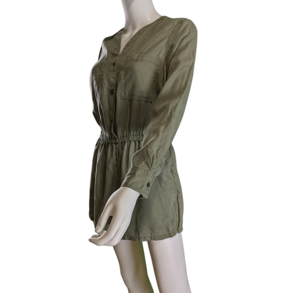 Old Navy Long Sleeve Romper Green S - Picture 7 of 10